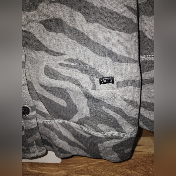Vans zebra striped cardigan - Picture 2 of 3